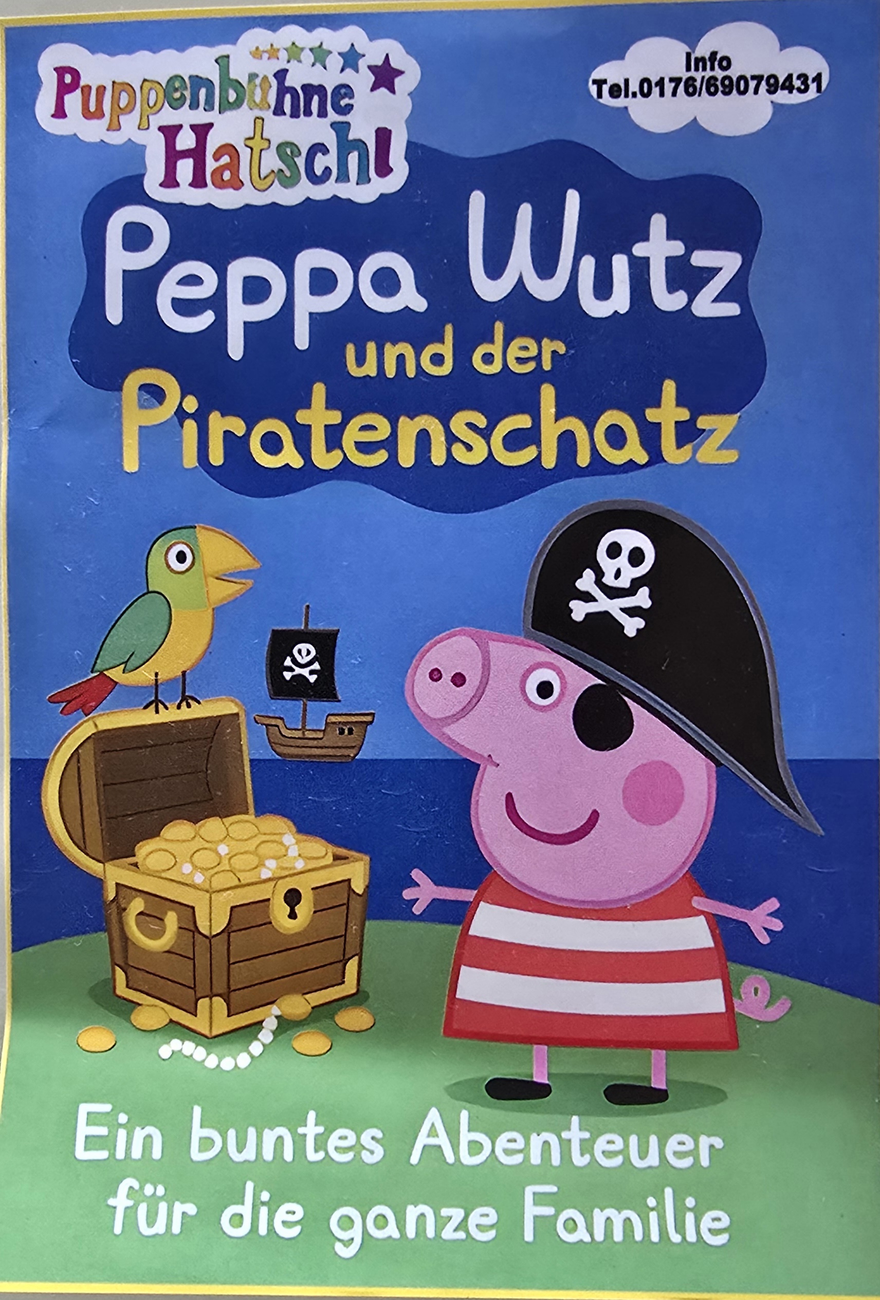 Puppenbühne Hatschi : Peppa Wutz und der Piratenschatz