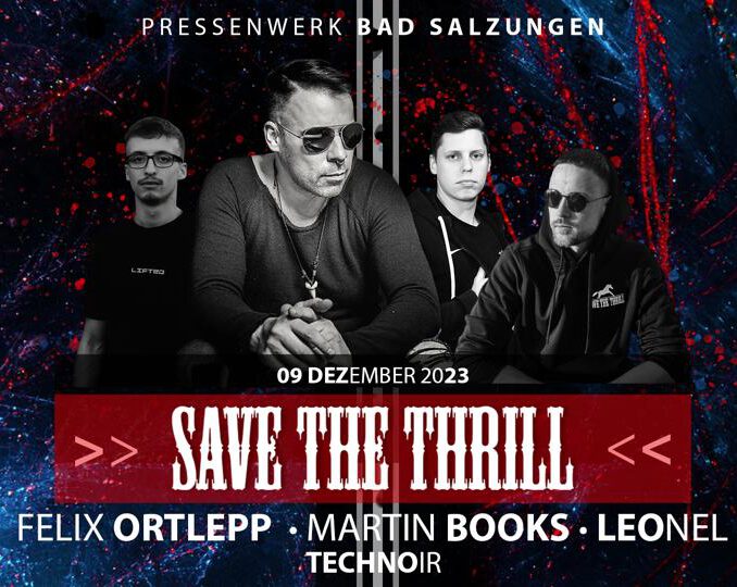 SAVE THE THRILL
