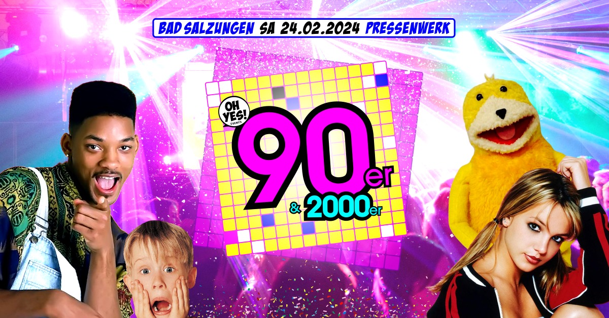 90er & 2000er Party