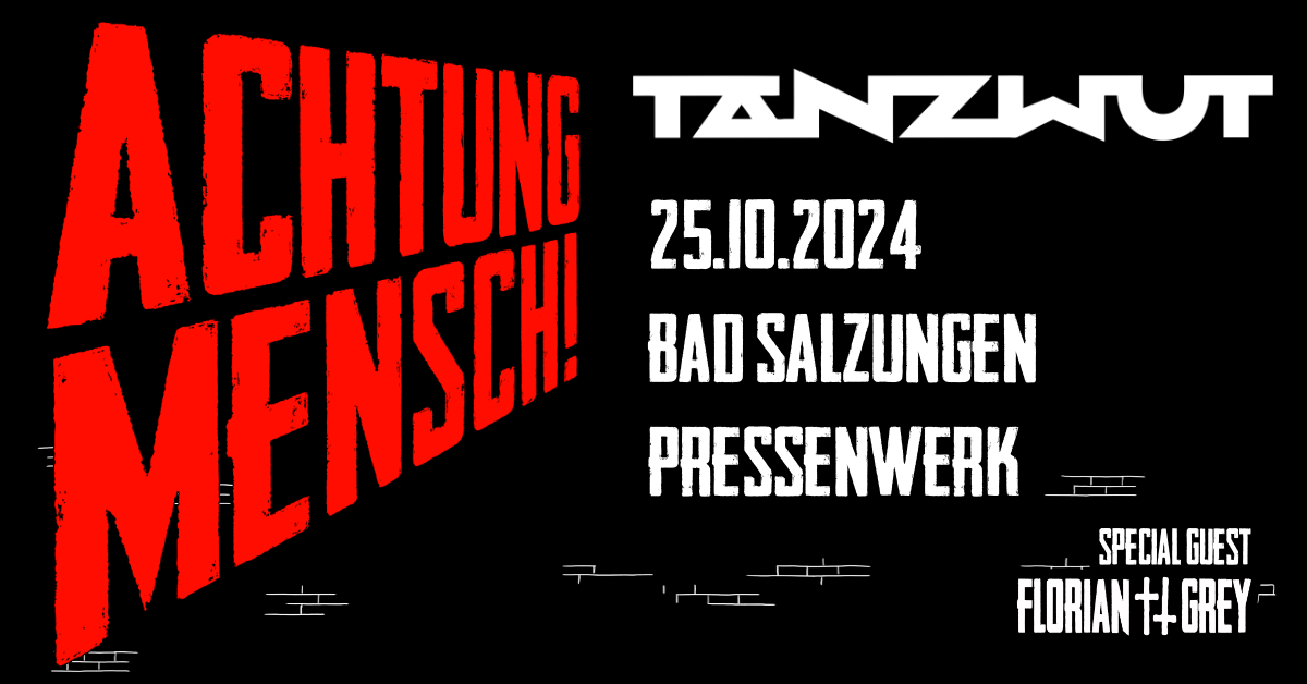 Tanzwut - Achtung Mensch! Tour 2024