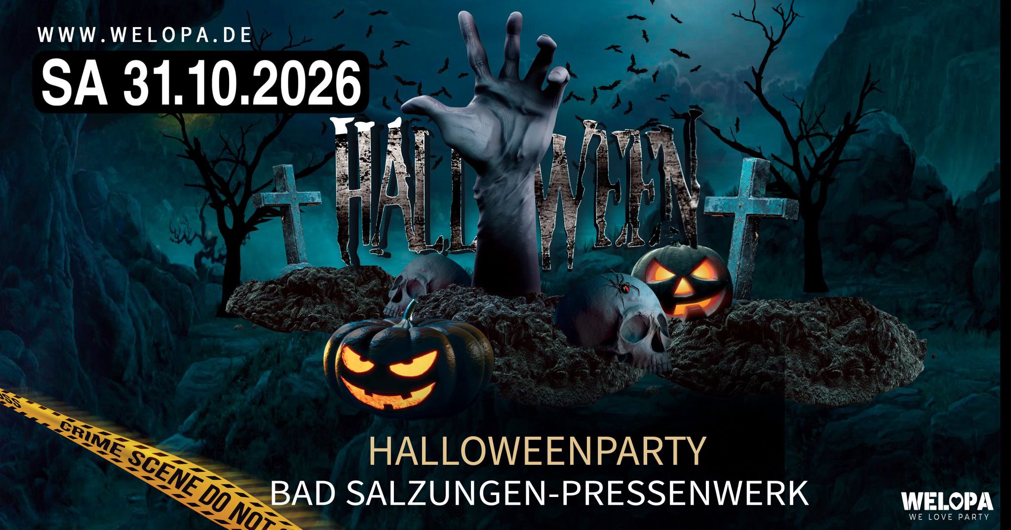 🎃 Die XXL-HALLOWEENPARTY 🎃