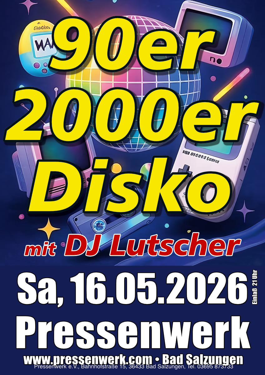 90er 2000er Disko