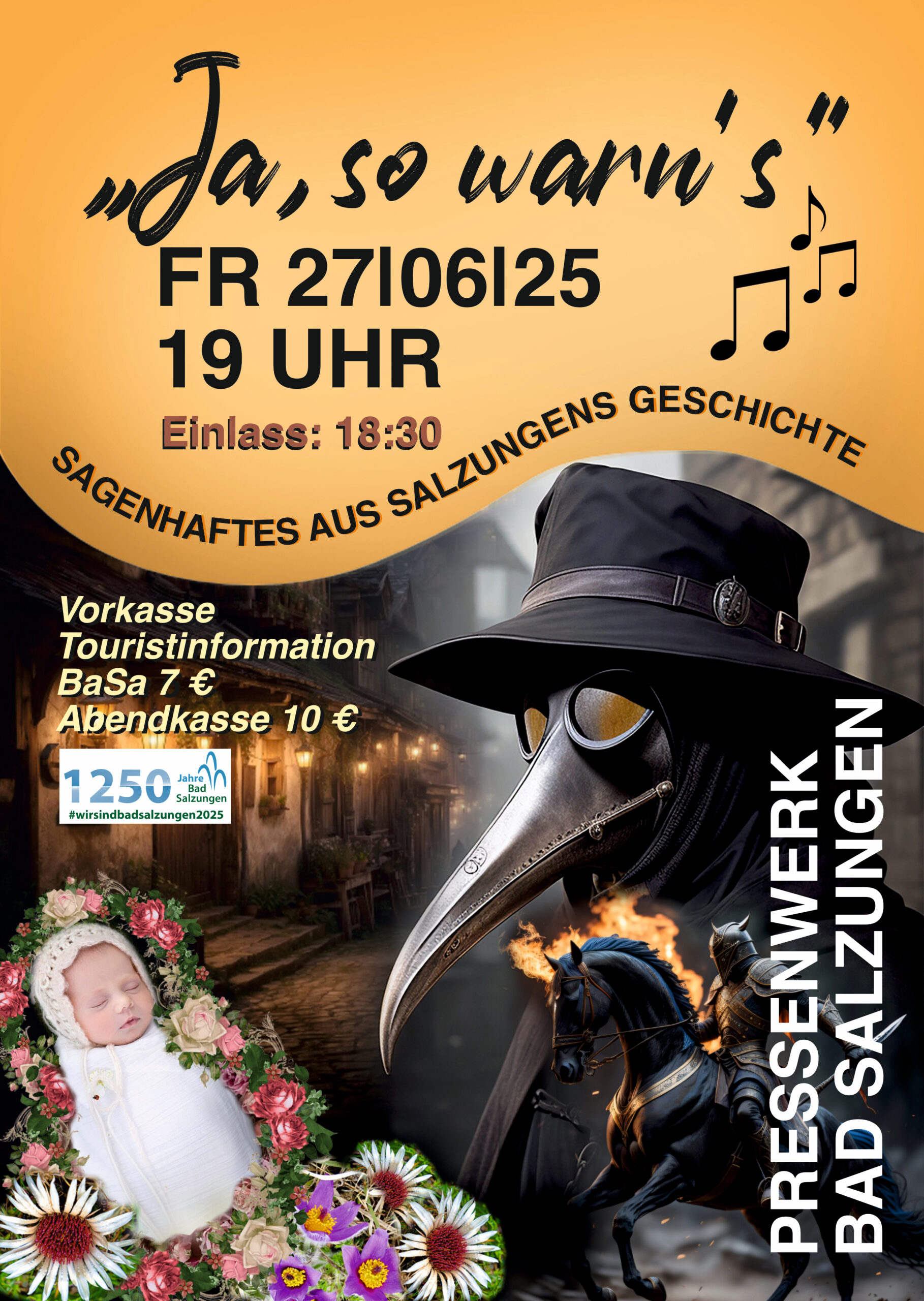 „Ja so warn’s“ – eine Zeitreise durch Thüringen – Poesie, Gesang, Tanz und Harfenklänge