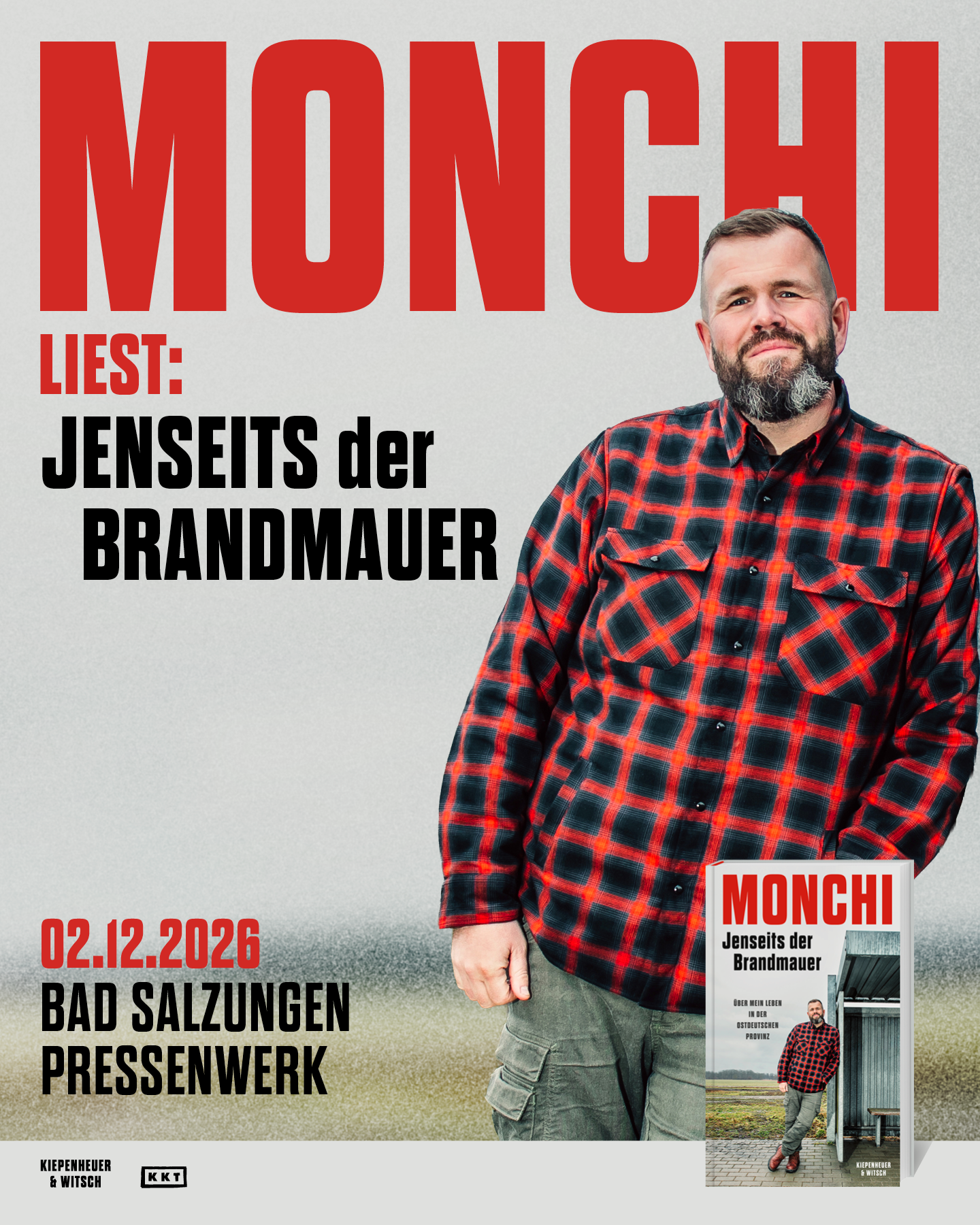 Monchi liest: „JENSEITS DER BRANDMAUER“