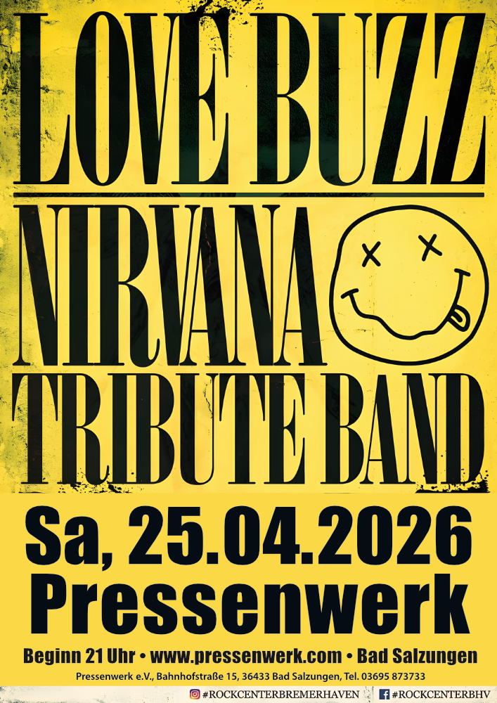 Love Buzz - Nirvana Tribute Band
