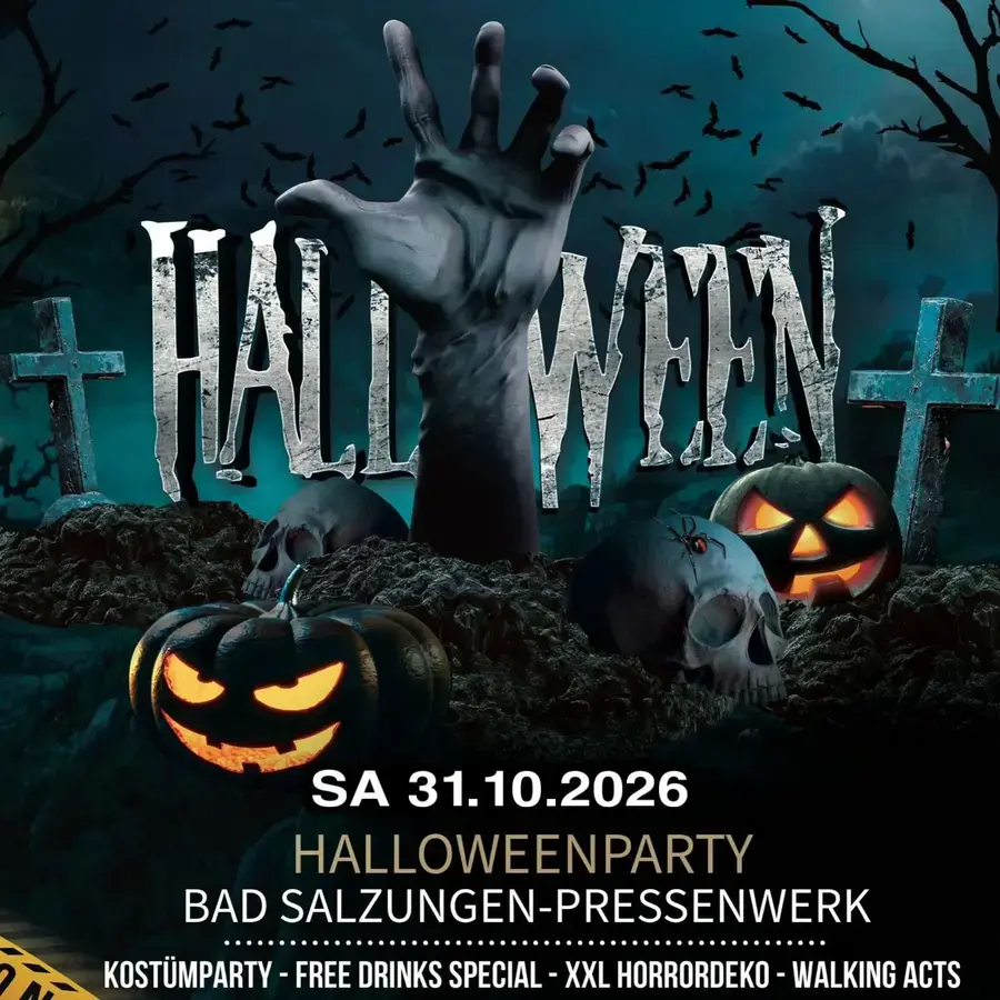 🎃 Die XXL-HALLOWEENPARTY 🎃