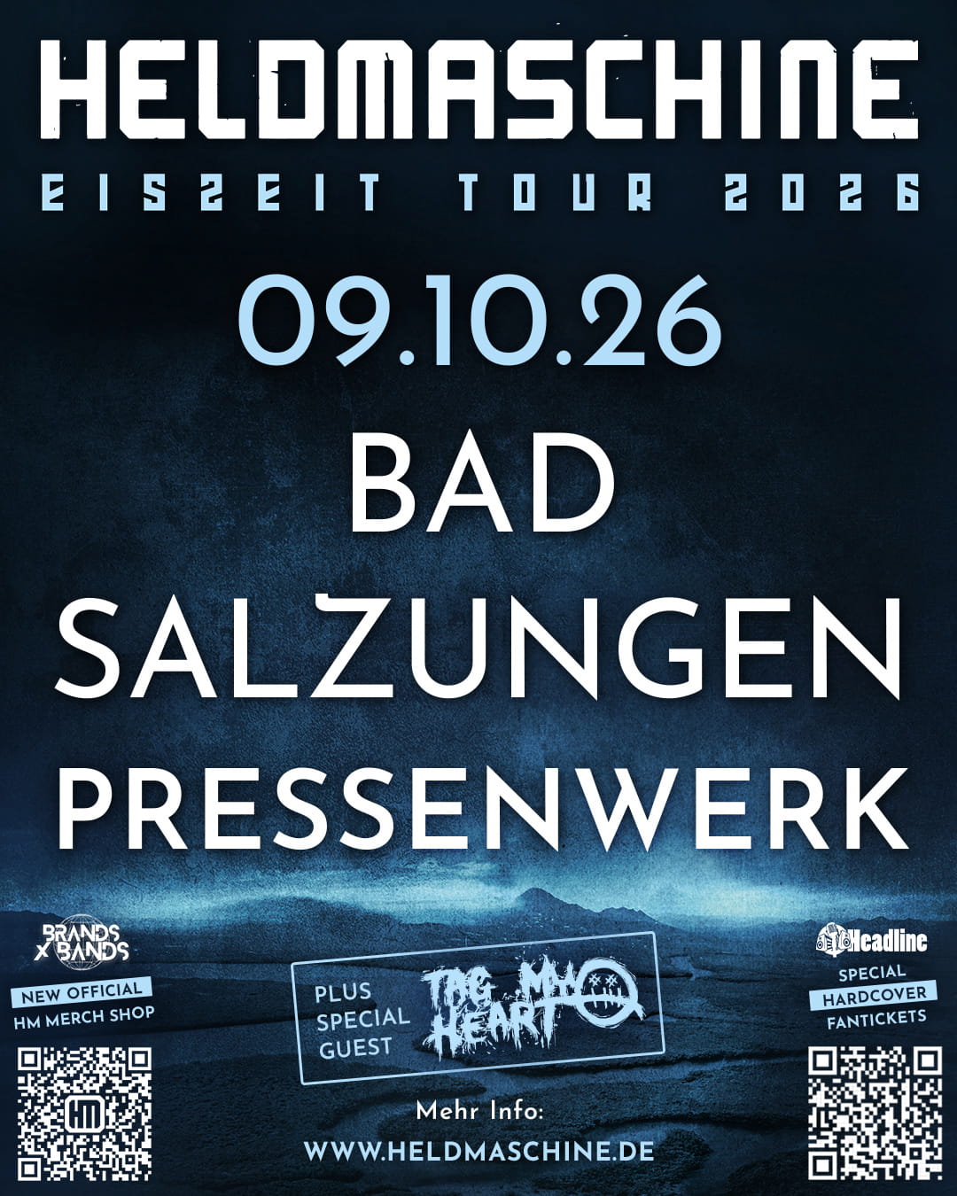 HELDMASCHINE plus special guest: Tag My Heart